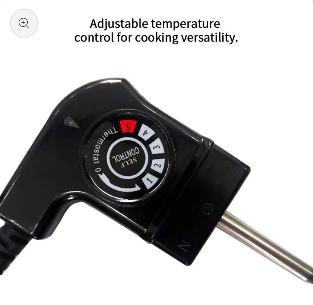 7.5L Large Electric Skillet – Non-Stick Hotpot With Divider, Multifunctional Cooking Appliance