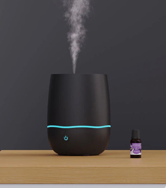 200ml Ultrasonic Air Humidifier – USB Aromatherapy Machine For Home, Office & Bedroom