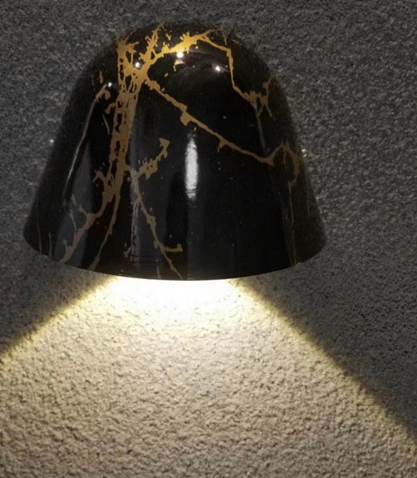 5W Bell-Shaped LED Wall Light – IP65 Waterproof Aluminum Outdoor Garden Lamp