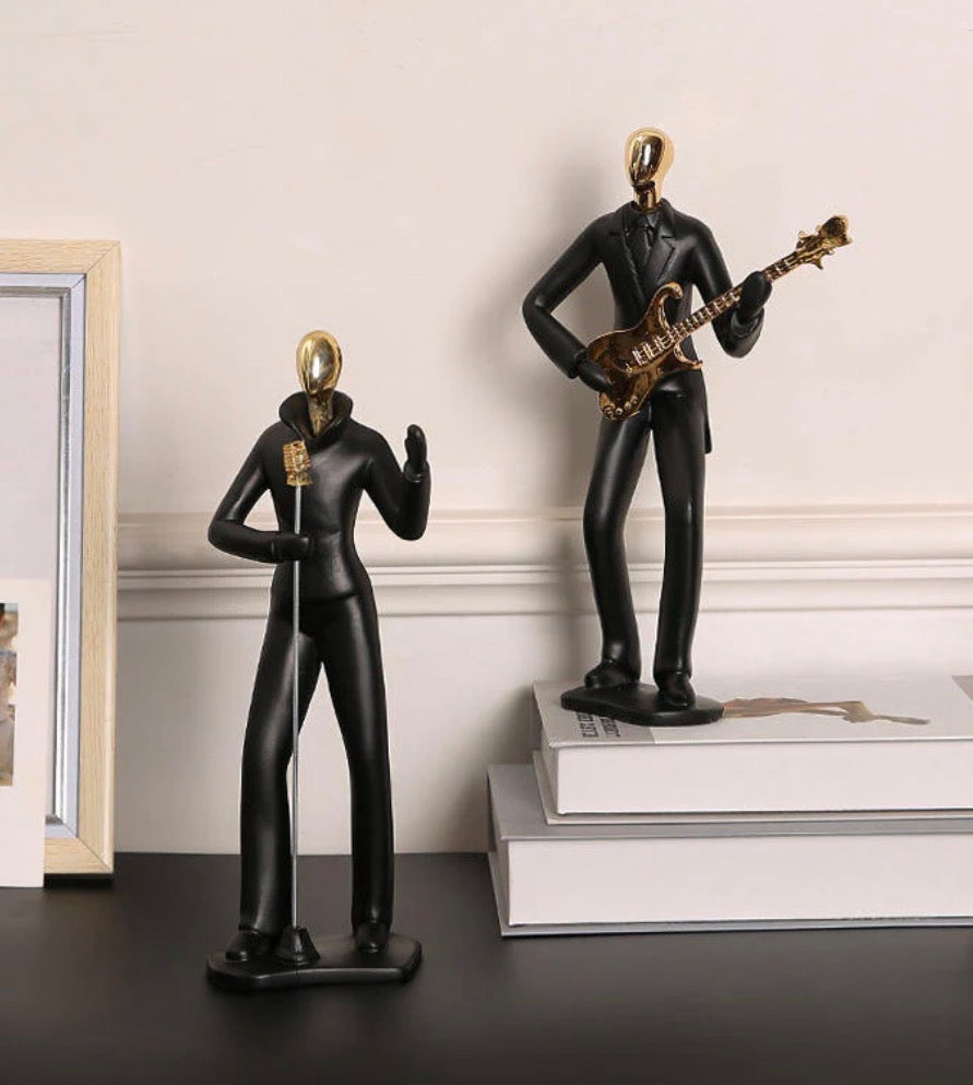 Creative Band Character Ornaments – Luxury Decorative Crafts For Home & Office