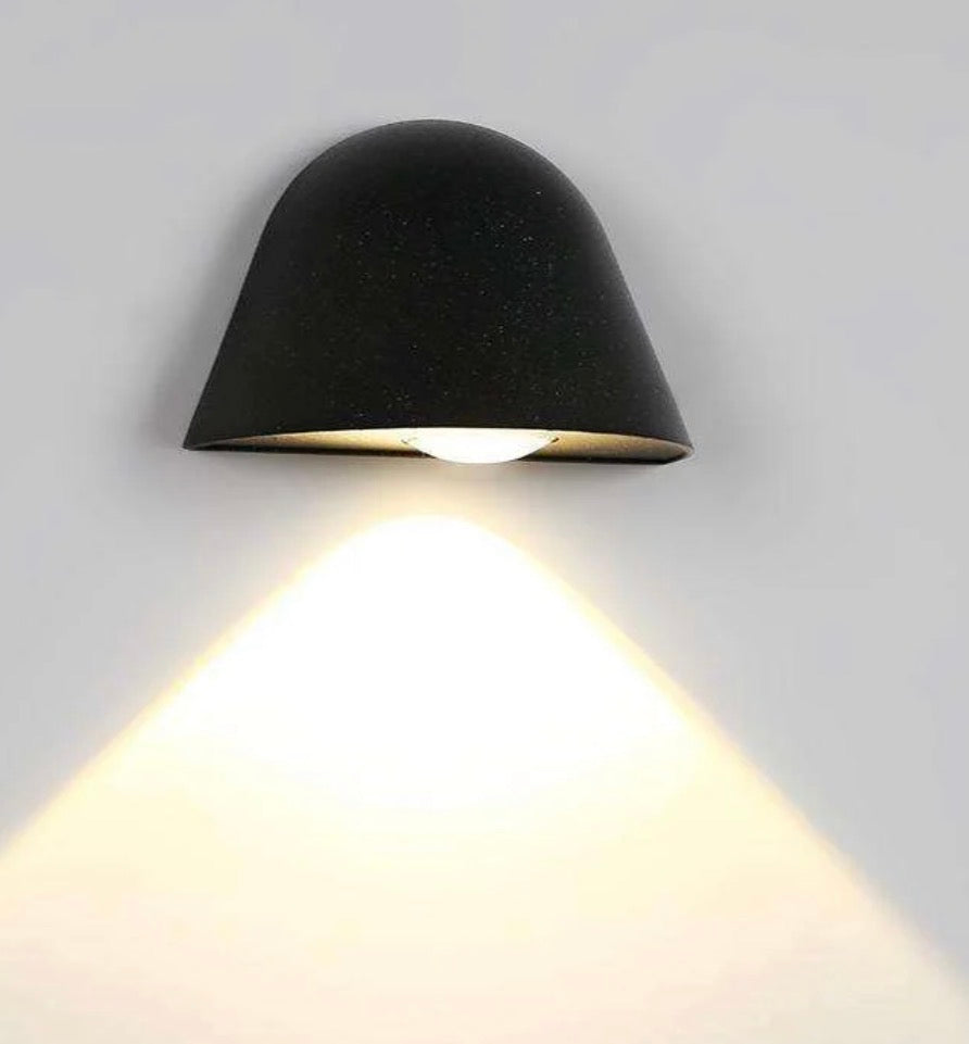 5W Bell-Shaped LED Wall Light – IP65 Waterproof Aluminum Outdoor Garden Lamp