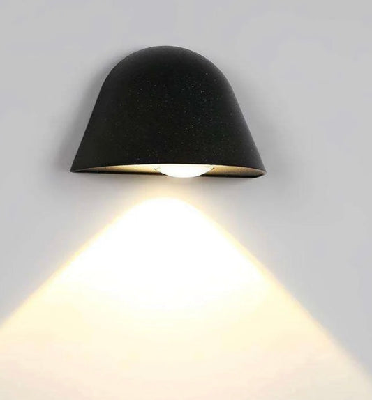 5W Bell-Shaped LED Wall Light – IP65 Waterproof Aluminum Outdoor Garden Lamp